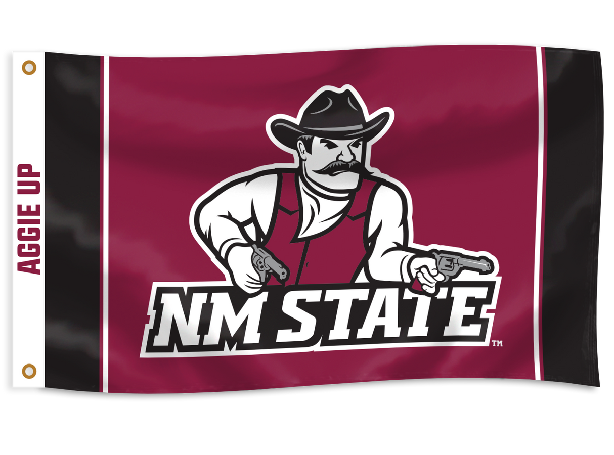 NM State Pistol Pete Aggie Up Flag