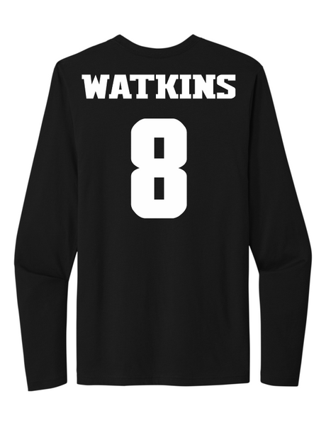 Ahmonte Watkins #8 Football Long Sleeve