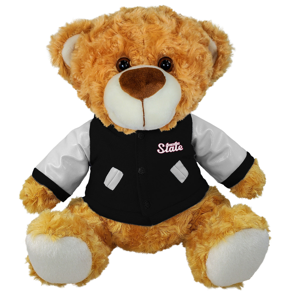 NM State Bear w/ Varsity Jacket
