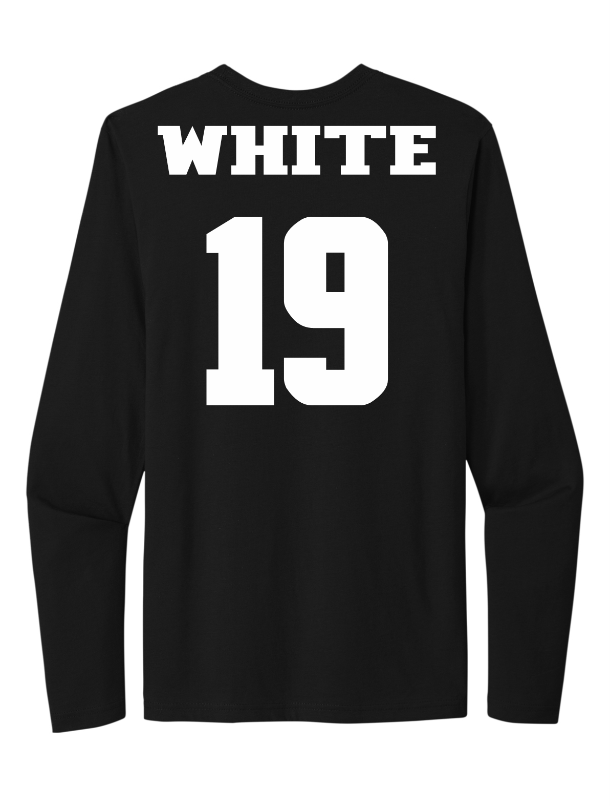 Jabril White #19 Football Long Sleeve