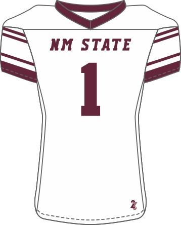Aggies Blank #1 Football Replica Jersey