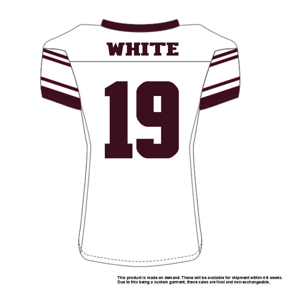 Jabril White #19 White Replica Jersey