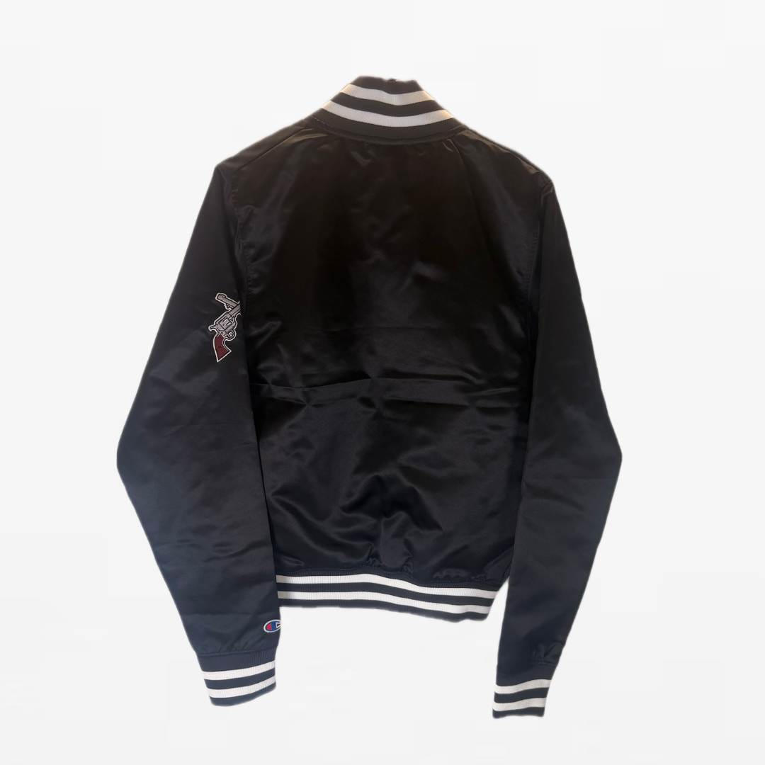 Aggies Men's Champion Super Fan Letterman Bomber