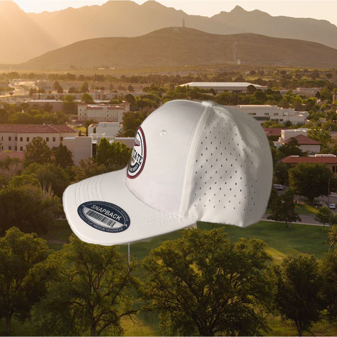NM State Aggies Wobble In Our Shoes Golfer Cap