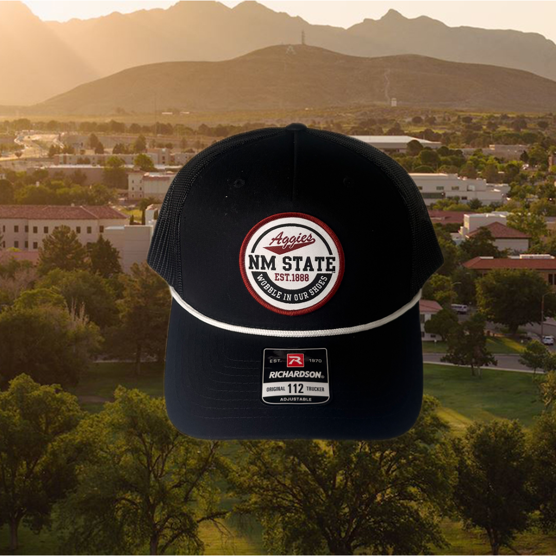 NM State Aggies Wobble In Our Shoes Trucker Cap