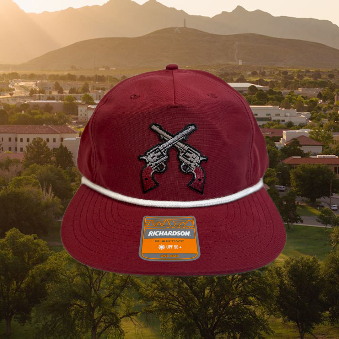 Crossed Pistols Rope Cap