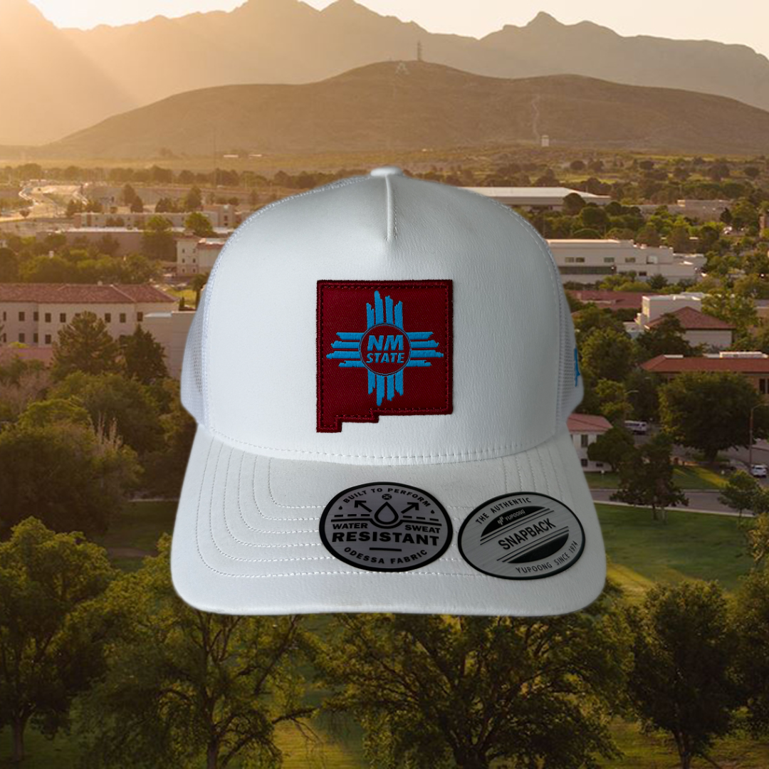 Hooey NM State Zia Patch 5 Panel Trucker