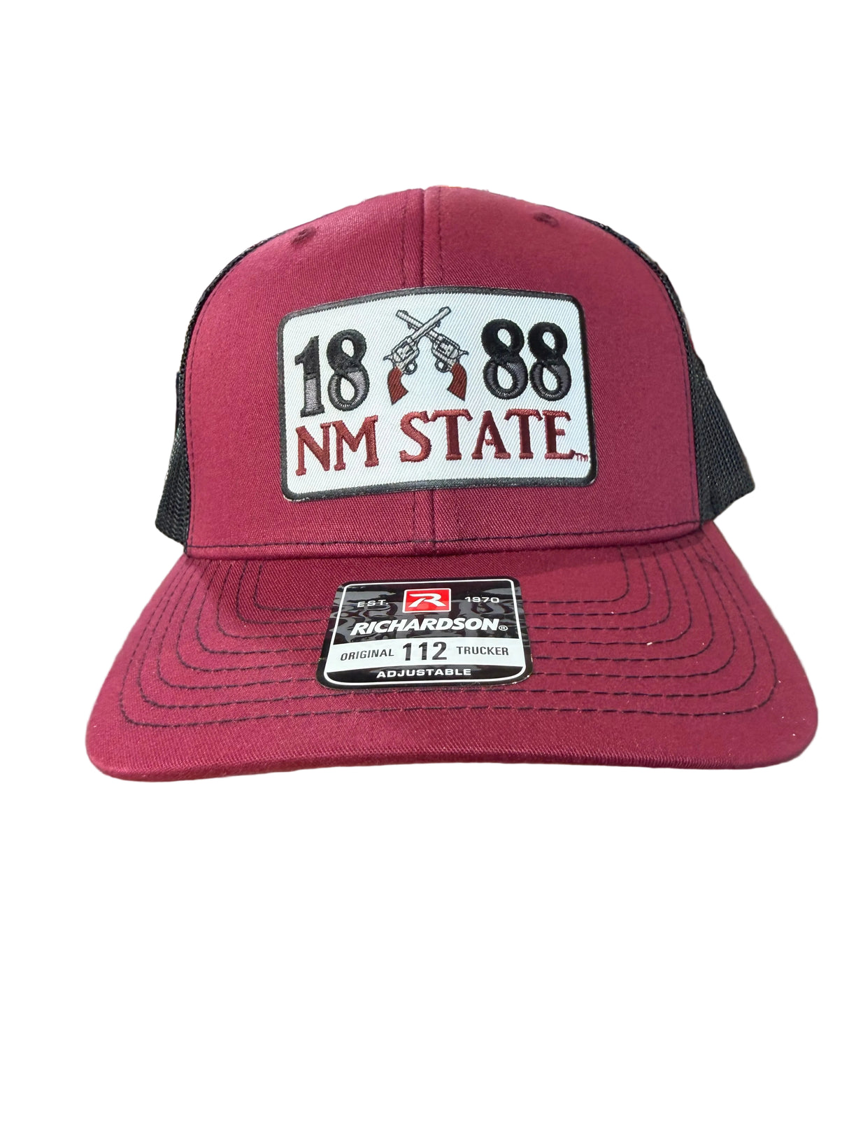 1888 NM State Pistols Trucker Cap With Writing On The Side