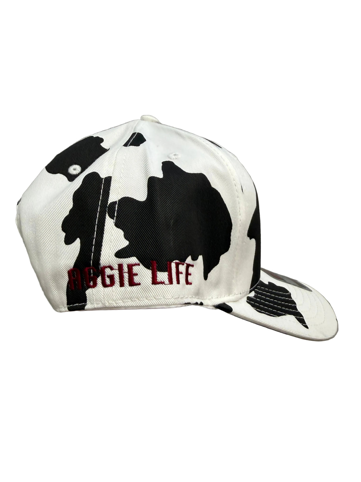 NM State Zia Aggie Life Cow Print Cap