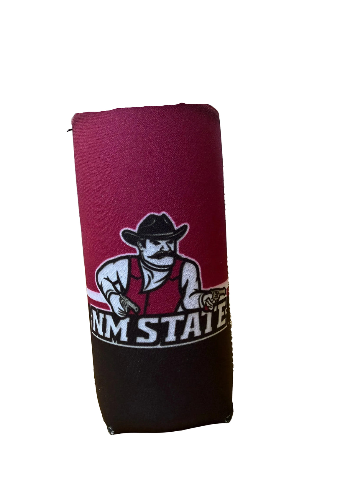 NM STATE AGGIES SLIM CAN KOOZIE