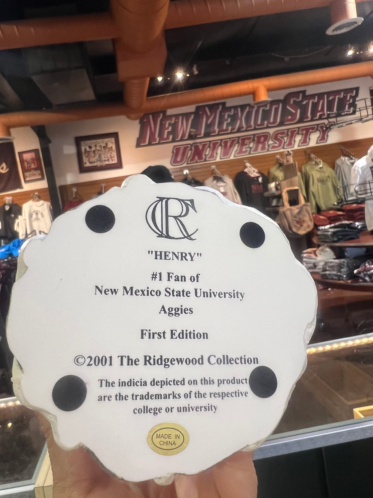 "Henry" The Snowman #1 Fan of NMSU Aggies