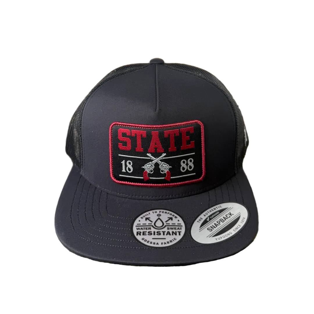 NM State 1888 Hooey 5 Panel Trucker