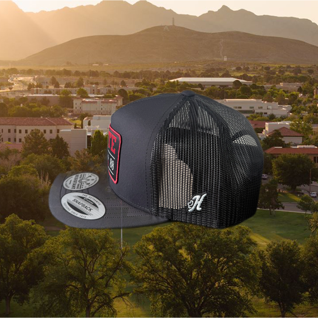 NM State 1888 Hooey 5 Panel Trucker