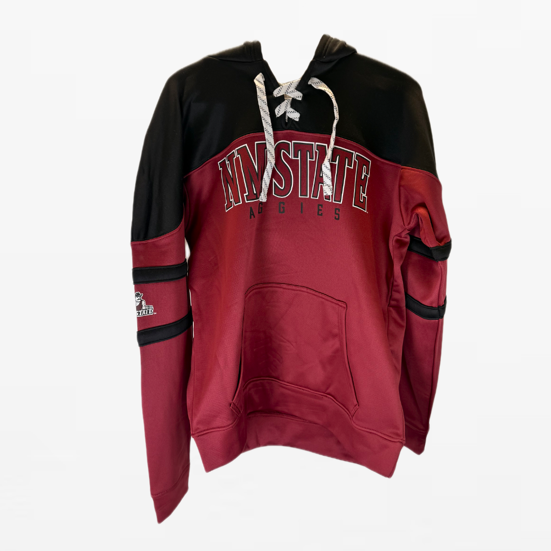 NM State Aggies Men's Champion Lace-Up Hoodie