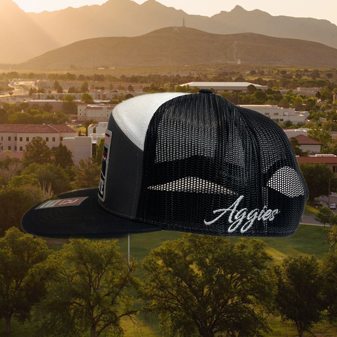NM State "A" Zia Flat Bill Snapback