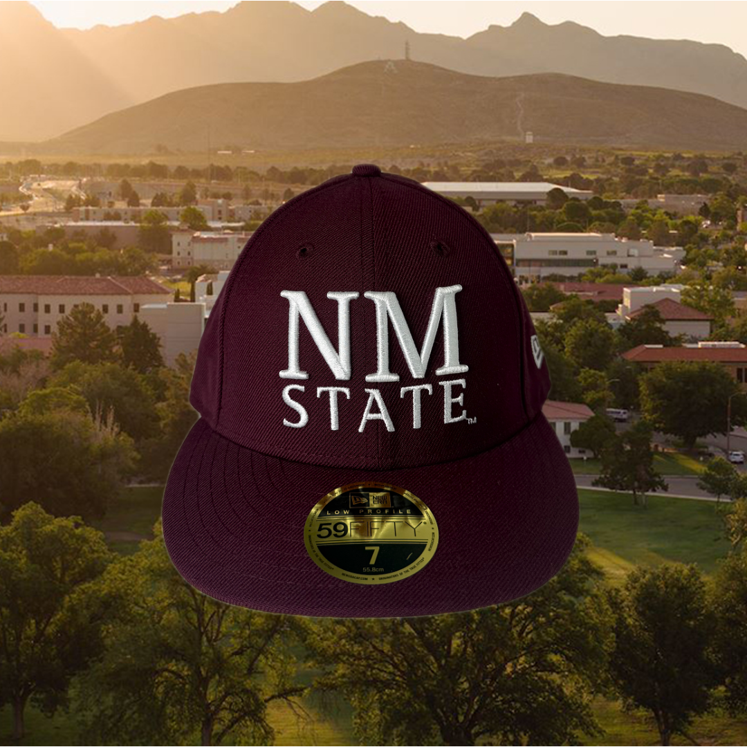 NM State Stacked 59Fifty New Era Cap