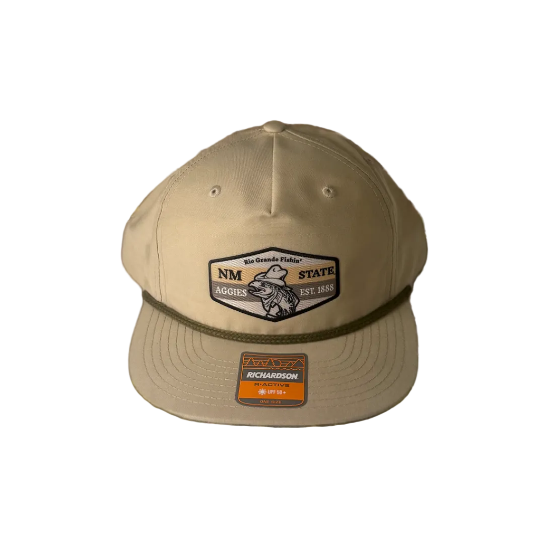 NM State Aggies Rio Grande Fishin' Cap With Rope