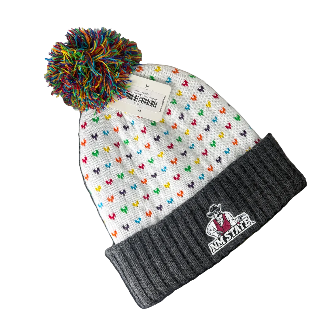 NM State Fleece Beanies