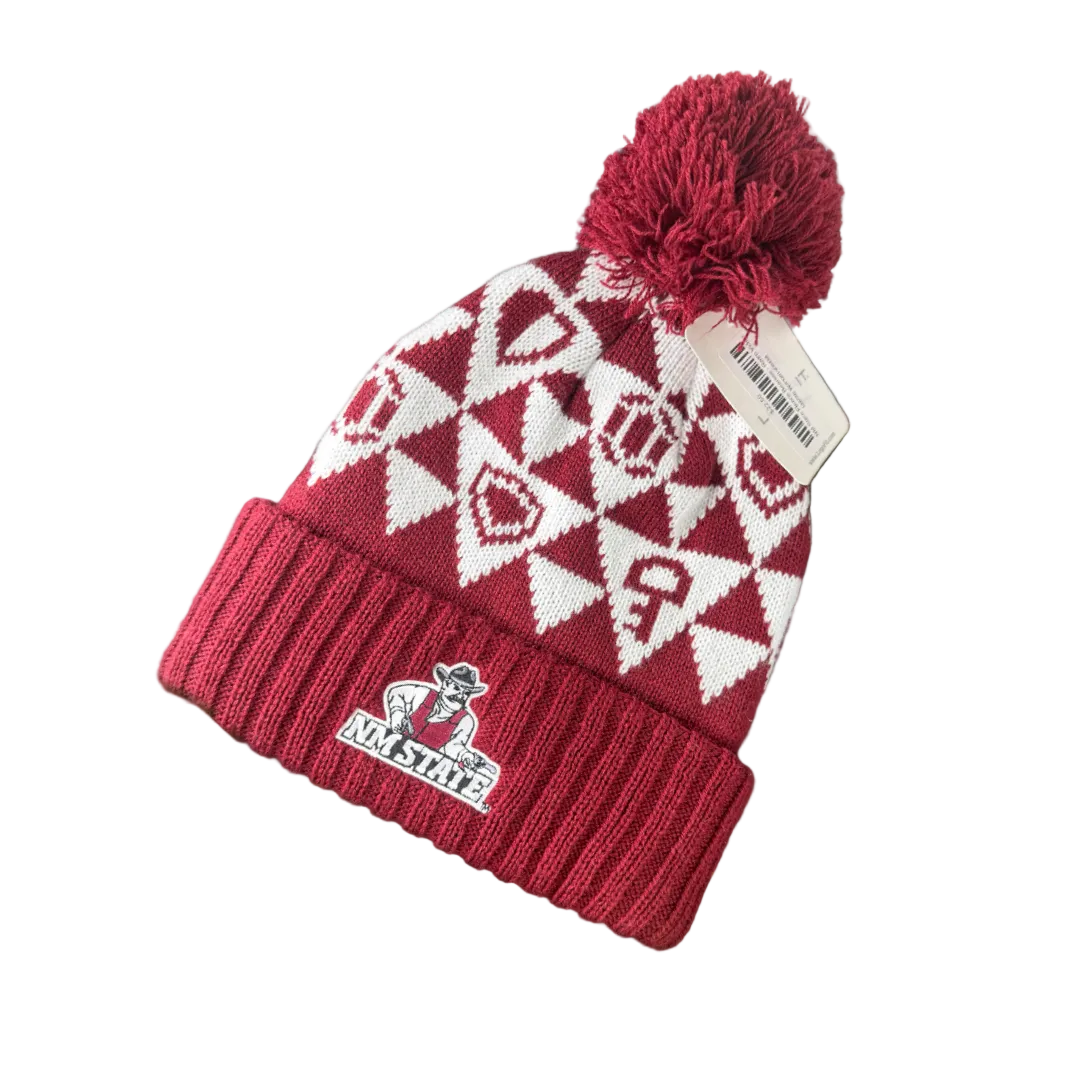 NM State Fleece Beanies