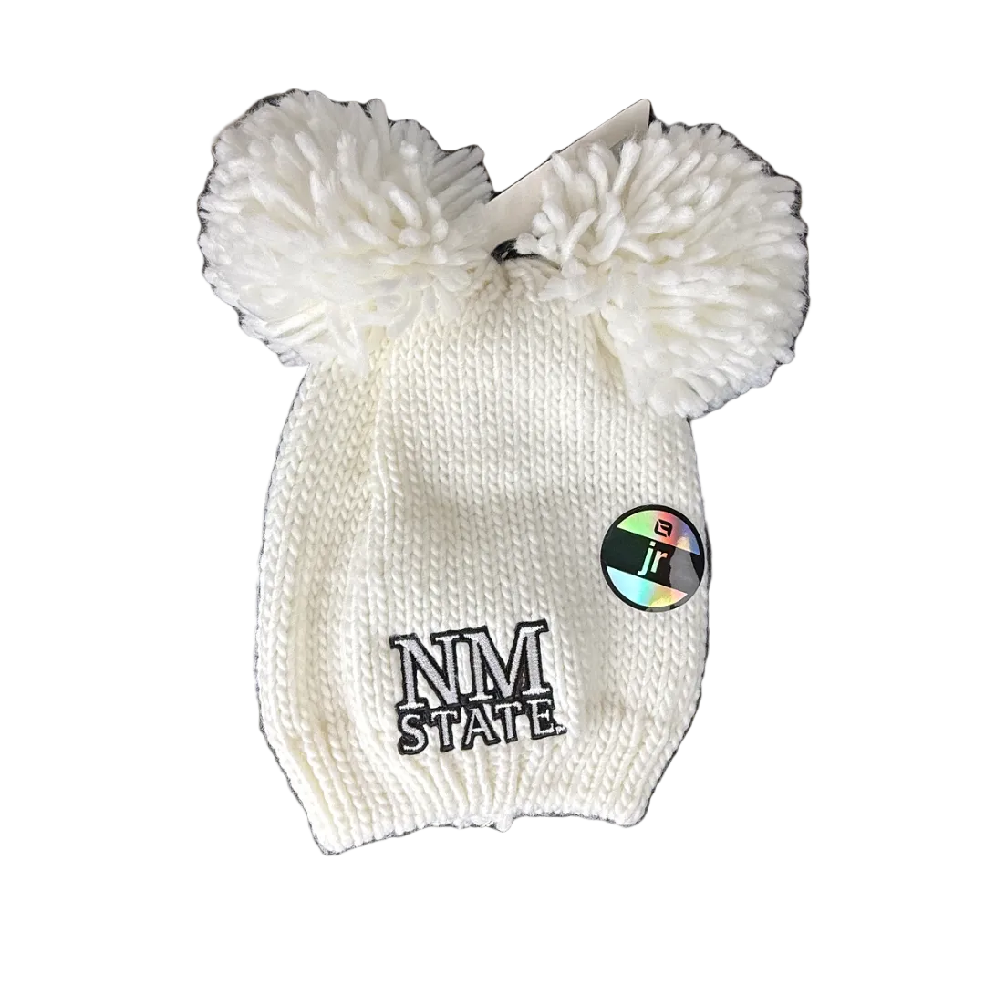 NM State Fleece Beanies