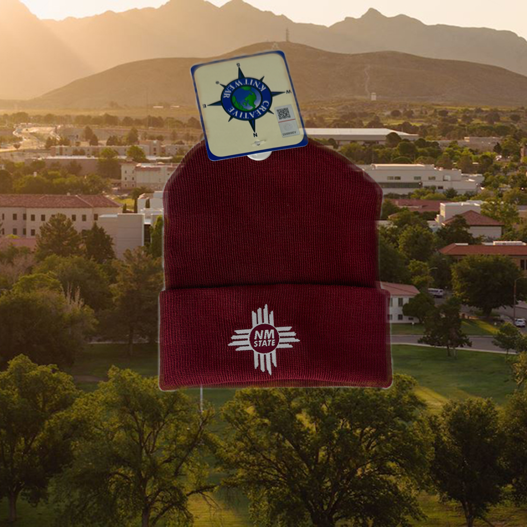 NM State Zia Infant Beanie