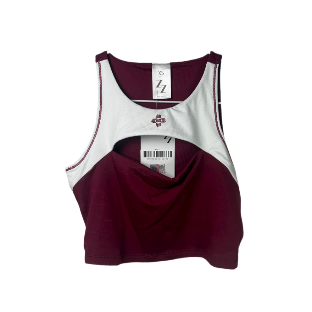 NM State Zia Peek Bra