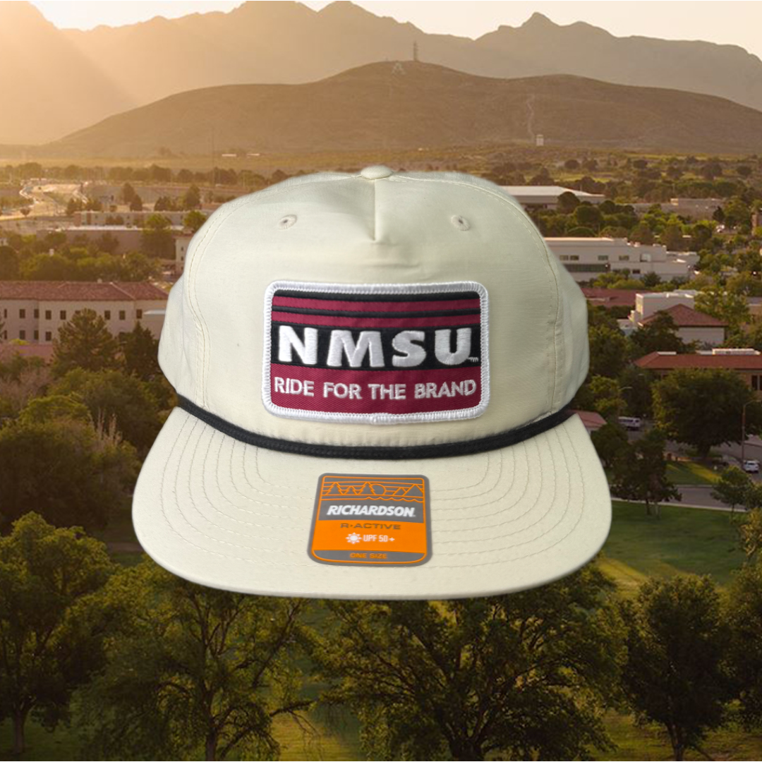 NMSU Ride For The Brand 5 Panel Rope Cap