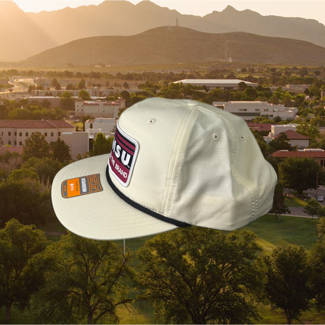 NMSU Ride For The Brand 5 Panel Rope Cap