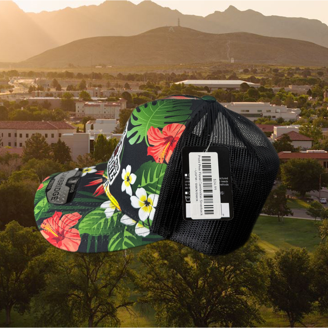 Pistol Pete Floral Cambridge Snapback