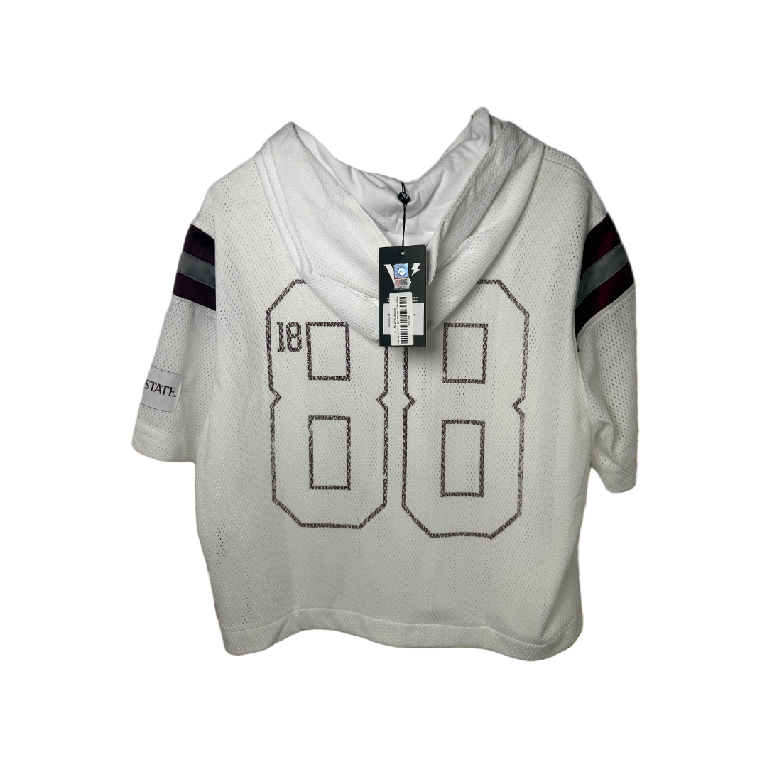 Pistol Pete NM State Oversized Hooded Women's Jersey