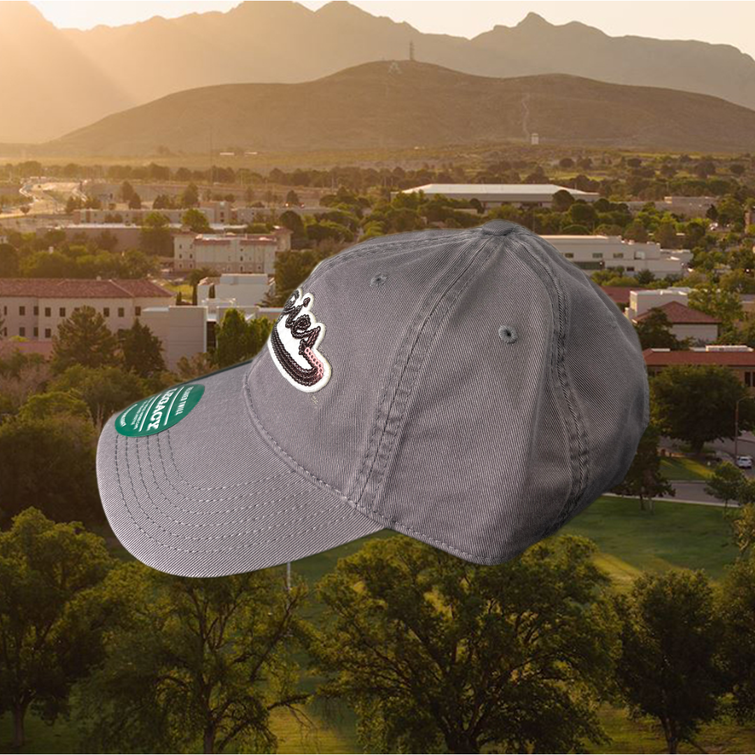 Sequin Script Aggies Legacy Dad Cap
