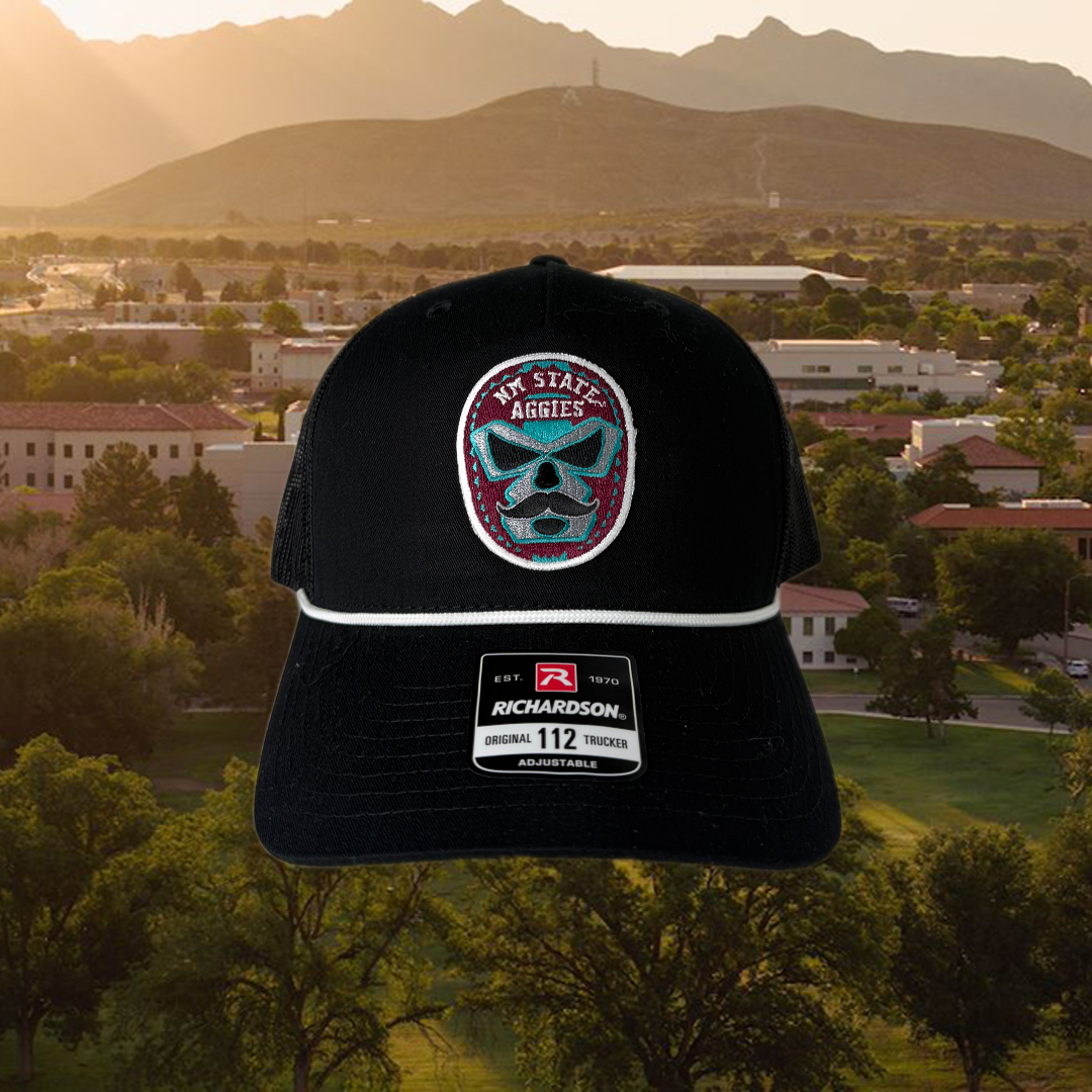 Vamos Aggies Lucha Trucker Cap w/Rope