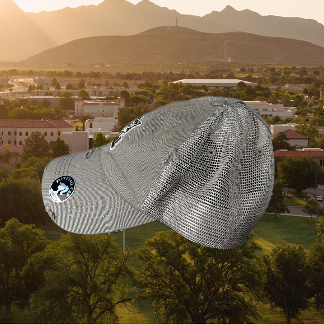 Wave The Wonder Dog Ponytail Cap