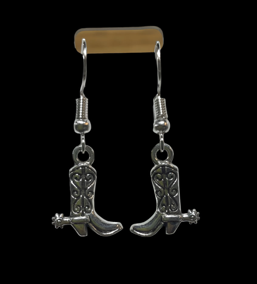 Dangly Boot Earrings