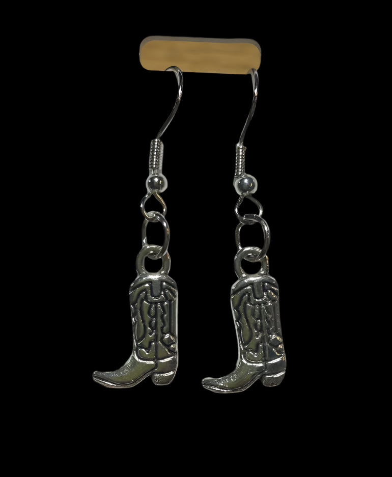 Dangly Boot Earrings