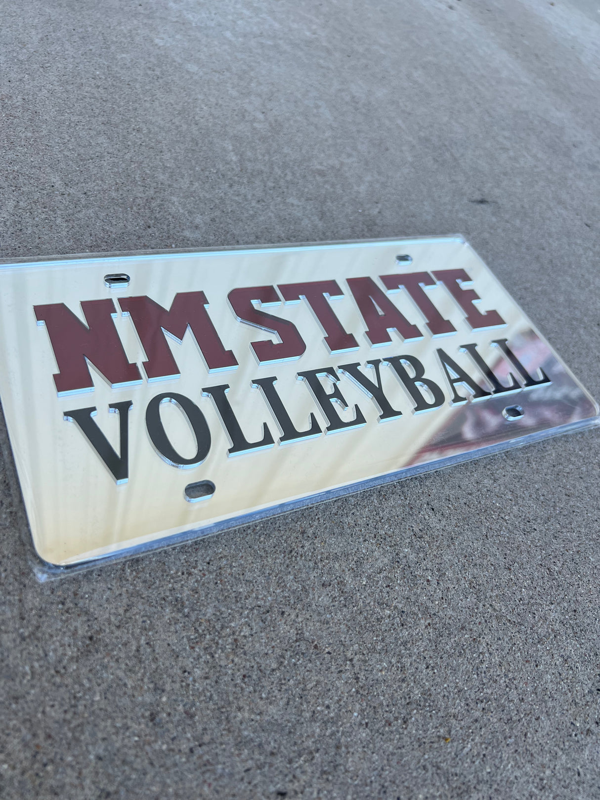 NMSU License Plate
