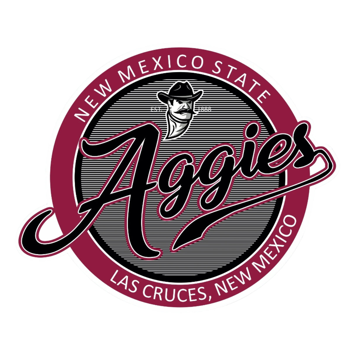 NM State Aggies LC, NM Decal