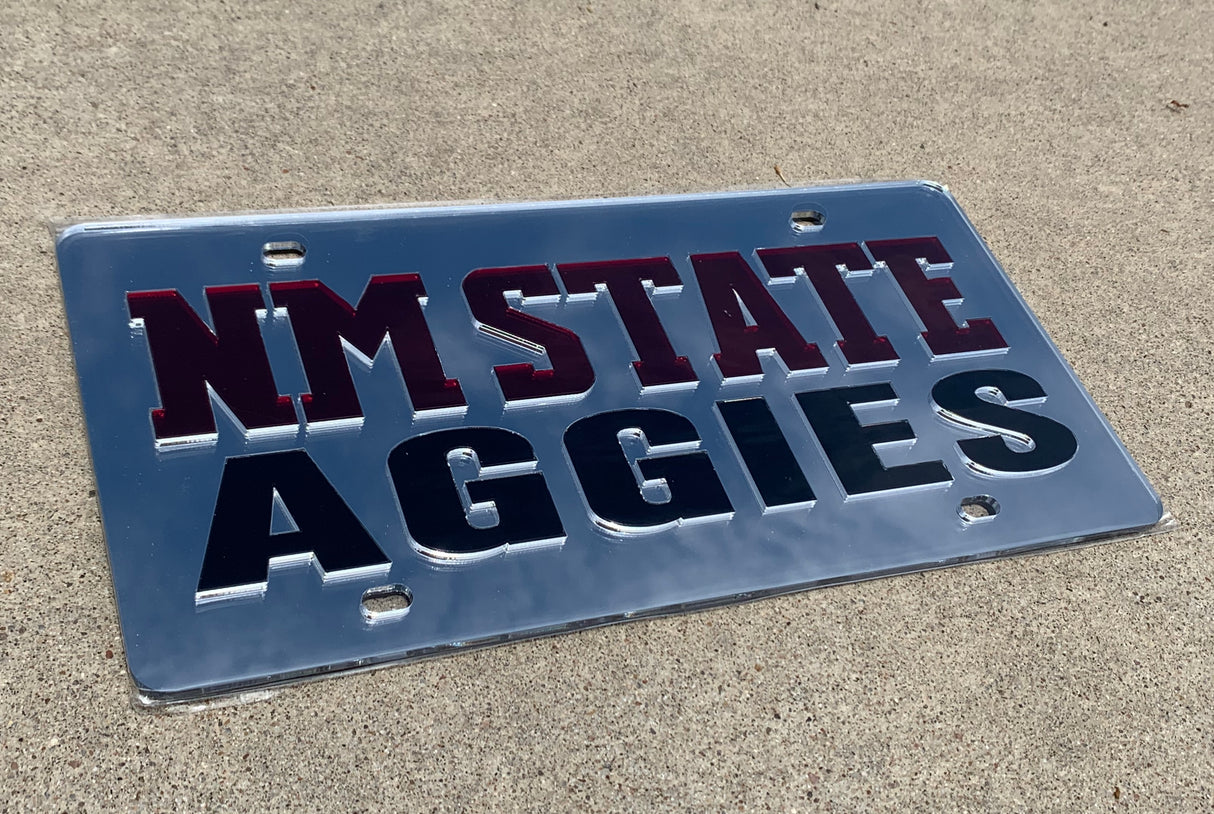 NMSU License Plate