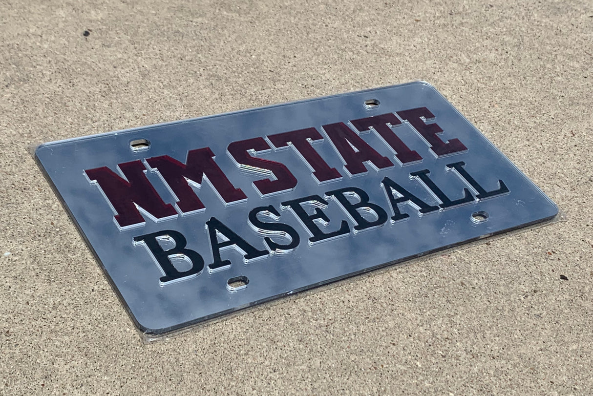 NMSU License Plate