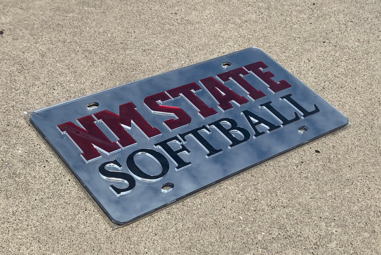 NMSU License Plate