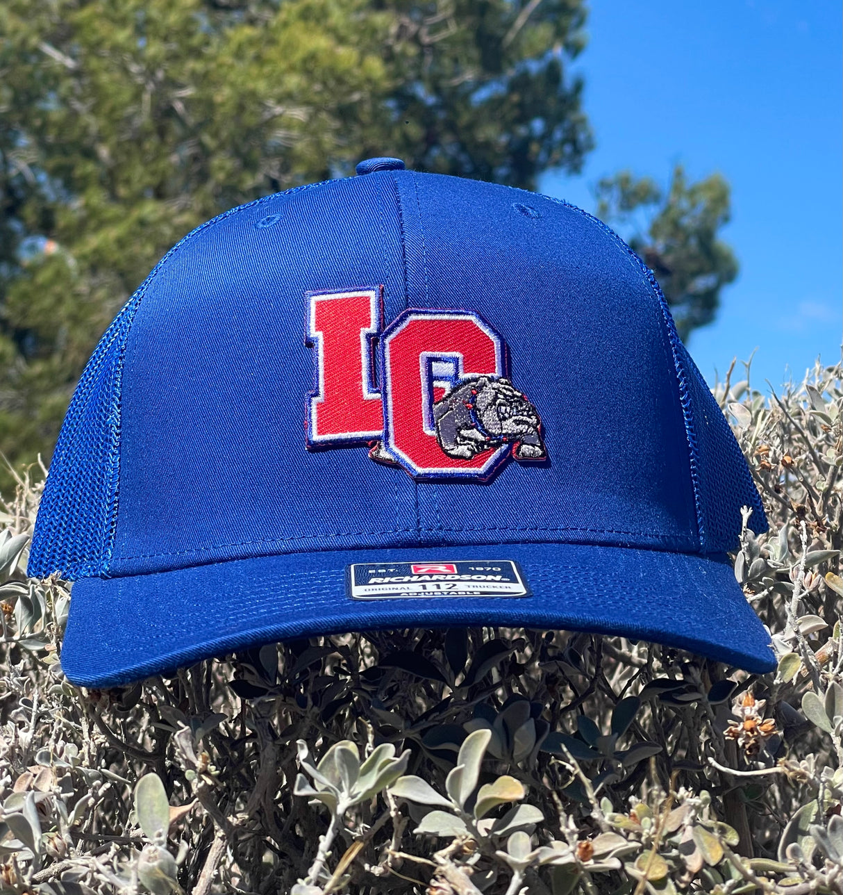 LCHS Bulldawg Patch Trucker