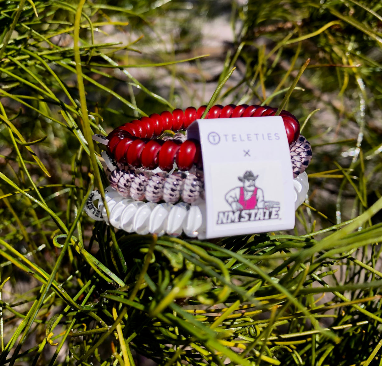 Large Teleties White and Black