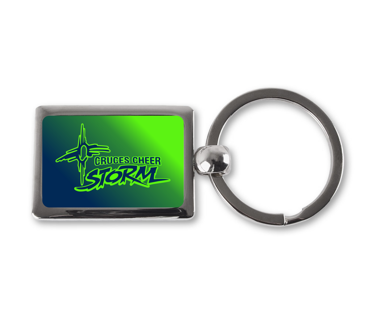 Cruces Cheer Storm Keychain