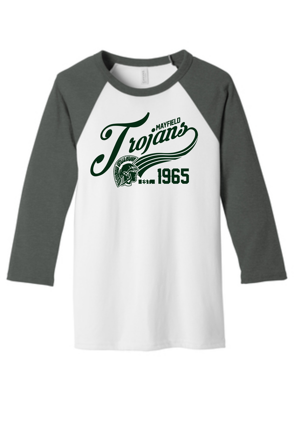 Unisex MHS 3/4-Sleeve Baseball Tee