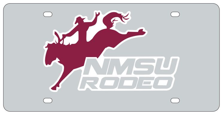 NMSU Rodeo License Plate