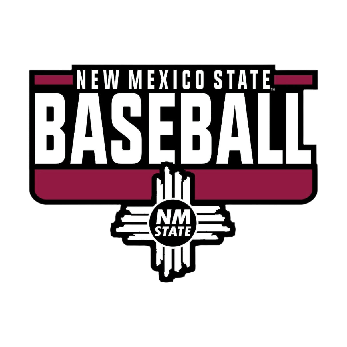 NMSU Baseball Decal