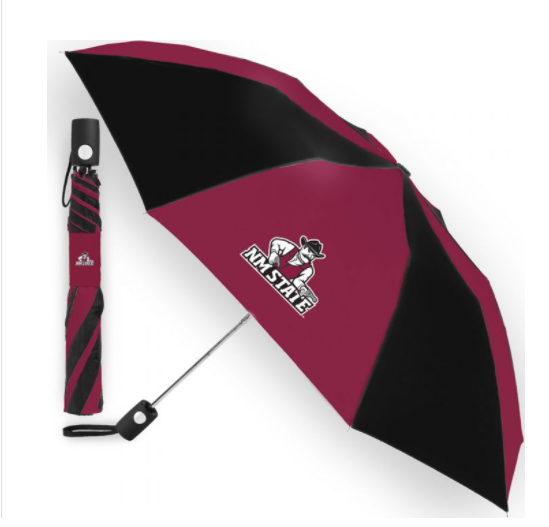 NM STATE AUTO FOLDING UMBRELLA