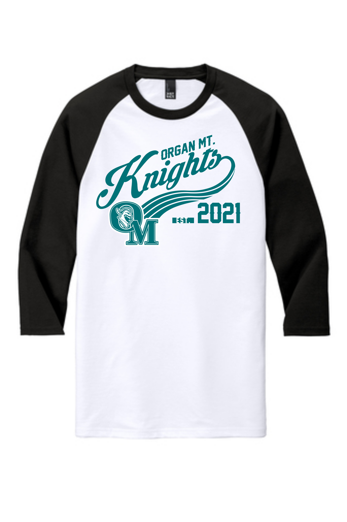 Unisex OMHS 3/4-Sleeve Baseball Tee