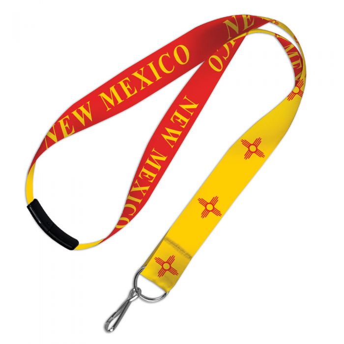 State / New Mexico Lanyards w/Breakaway 1"