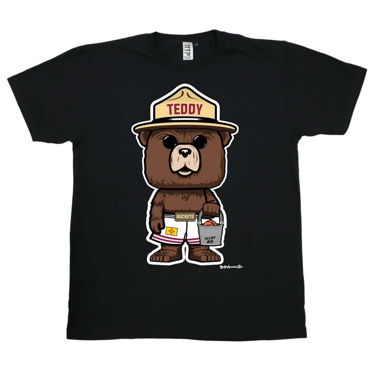 Teddy Buckets DTG Tee